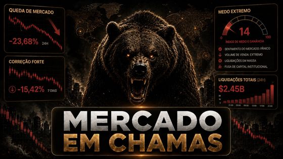 Mercado em Chamas